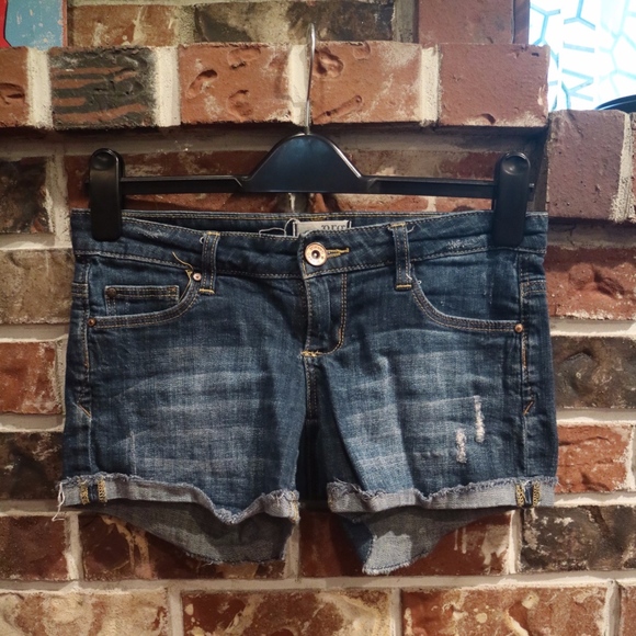 Mid-Waist Denim Shorts - Picture 1 of 1